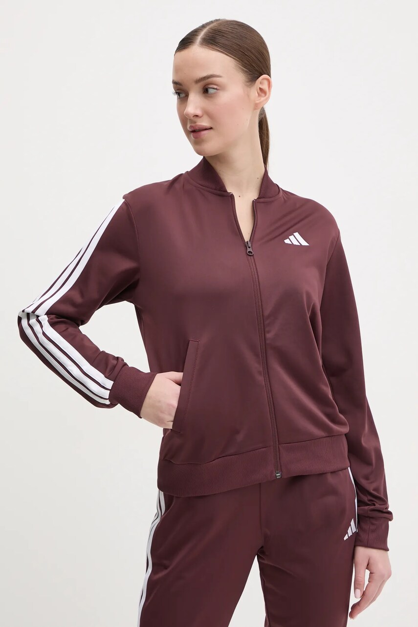 Спортивний костюм 3-Stripes жіночий колір фіолетовий JD2683 1