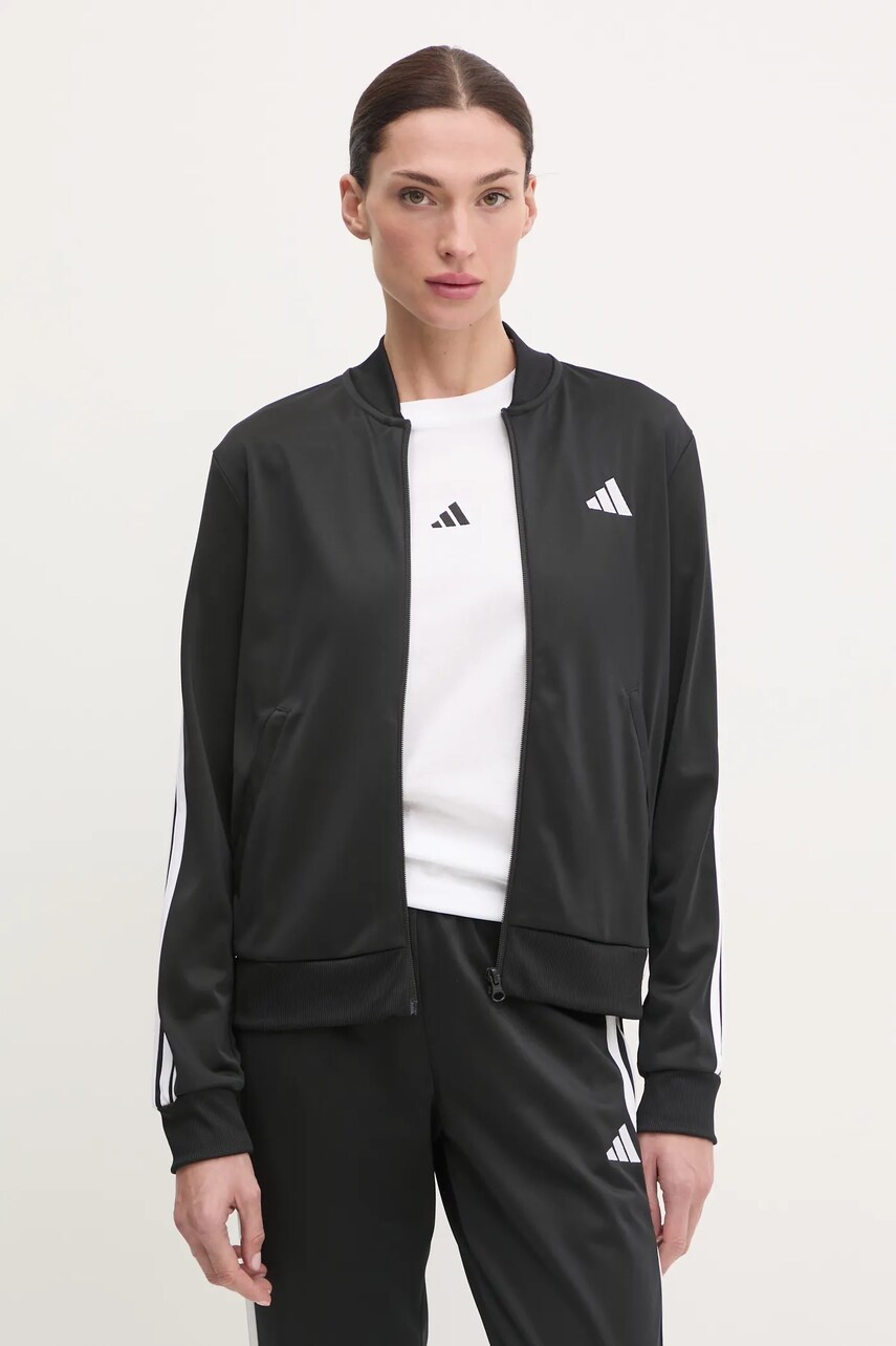 Спортивний костюм 3-Stripes жіночий колір чорний JD5434 1