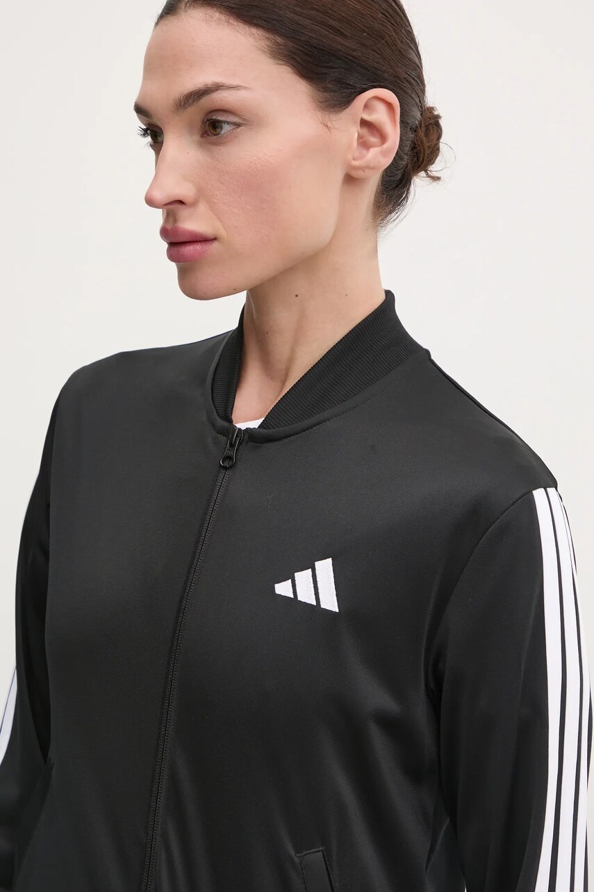 Спортивний костюм 3-Stripes жіночий колір чорний JD5434 4