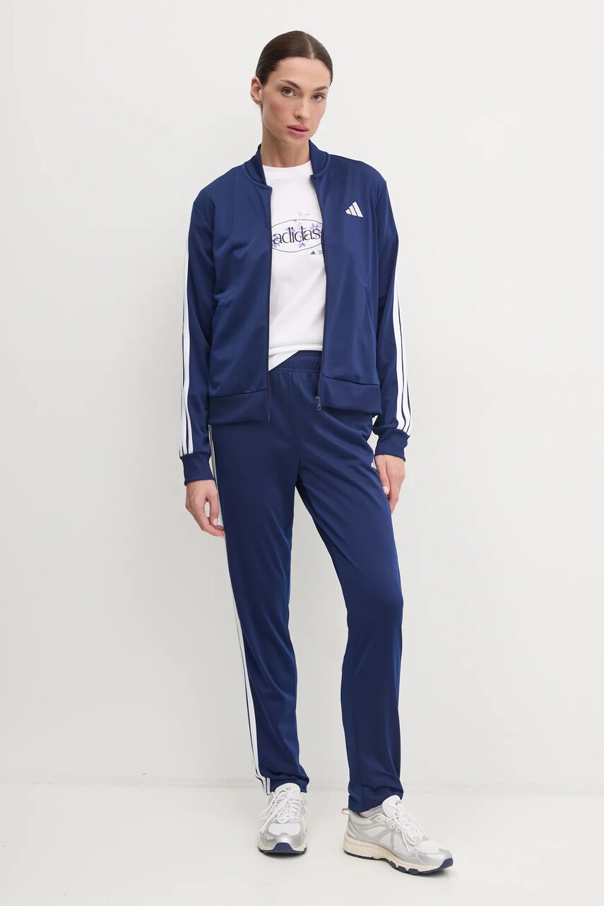 Спортивний костюм 3-Stripes жіночий колір синій JD5435 7