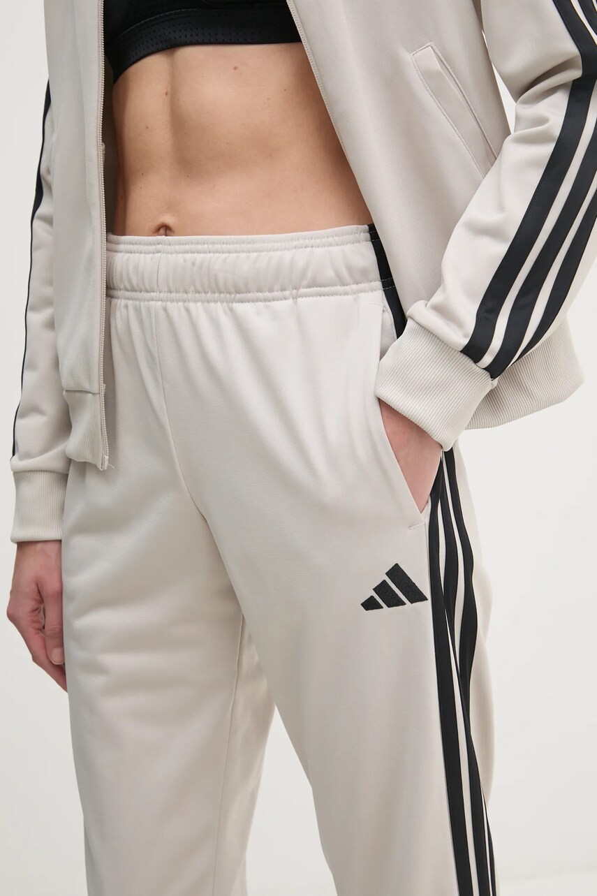 Спортивний костюм 3-Stripes жіночий колір бежевий JY1769 3