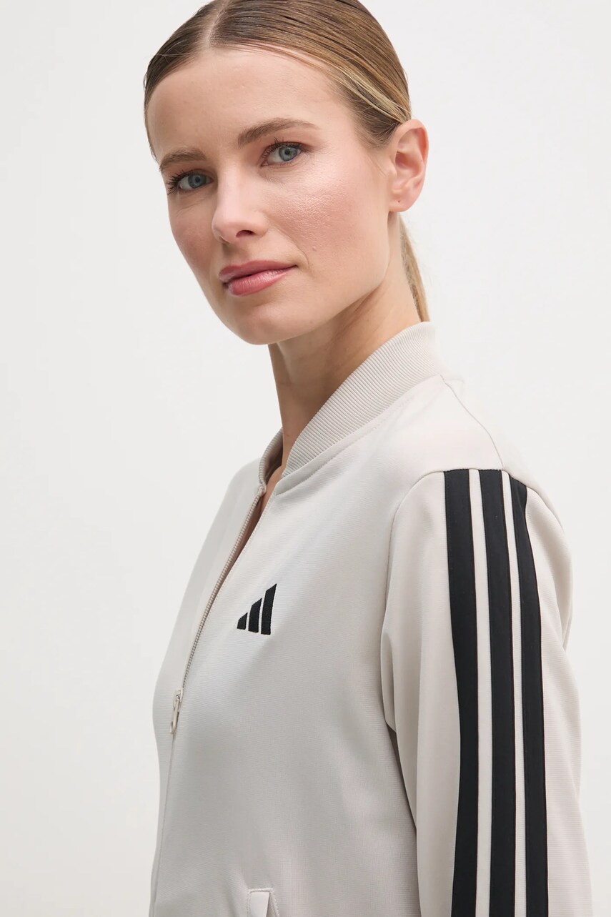 Спортивний костюм 3-Stripes жіночий колір бежевий JY1769 4