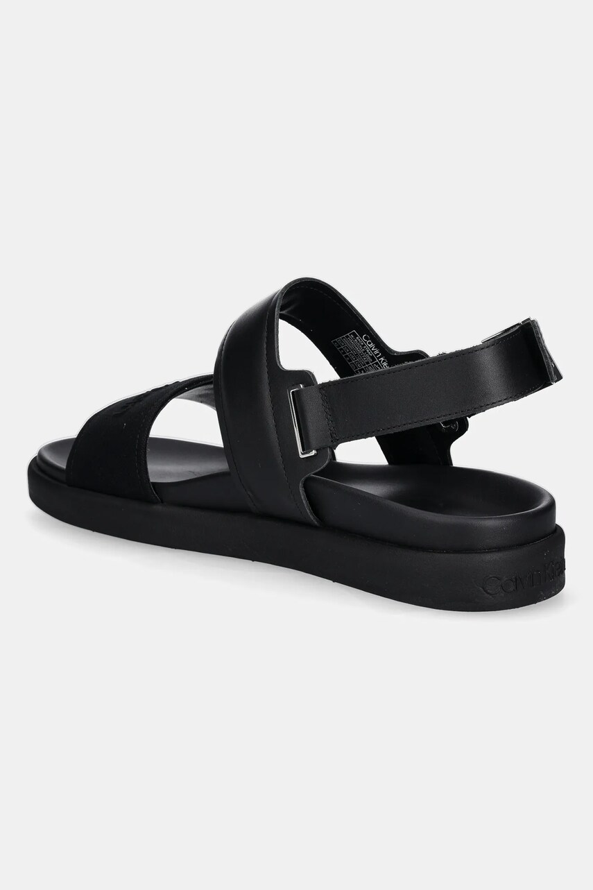 Сандалі BACK STRAP W/ BUCKLE LOGO колір чорний HM0HM01742 1