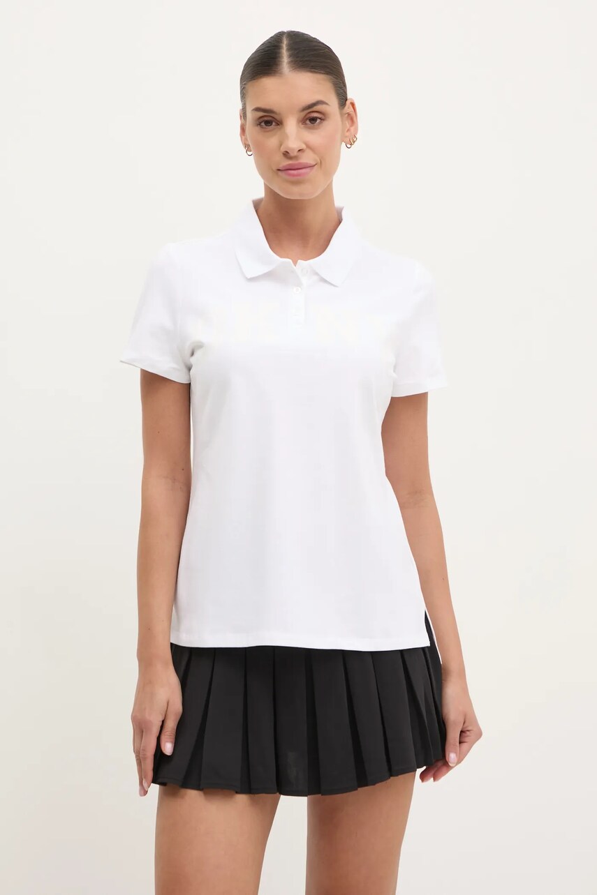Поло Dkny жіноче колір білий DP5T1213 4