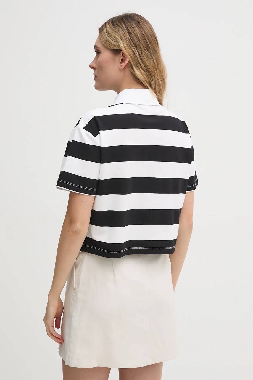 Поло Dkny жіноче колір чорний DJ5T1421 1