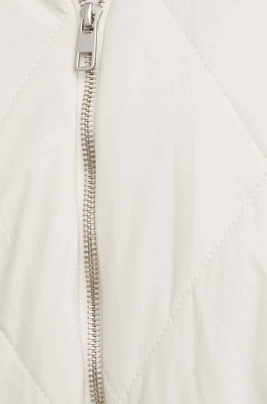 Куртка жіноча колір бежевий перехідна oversize 3