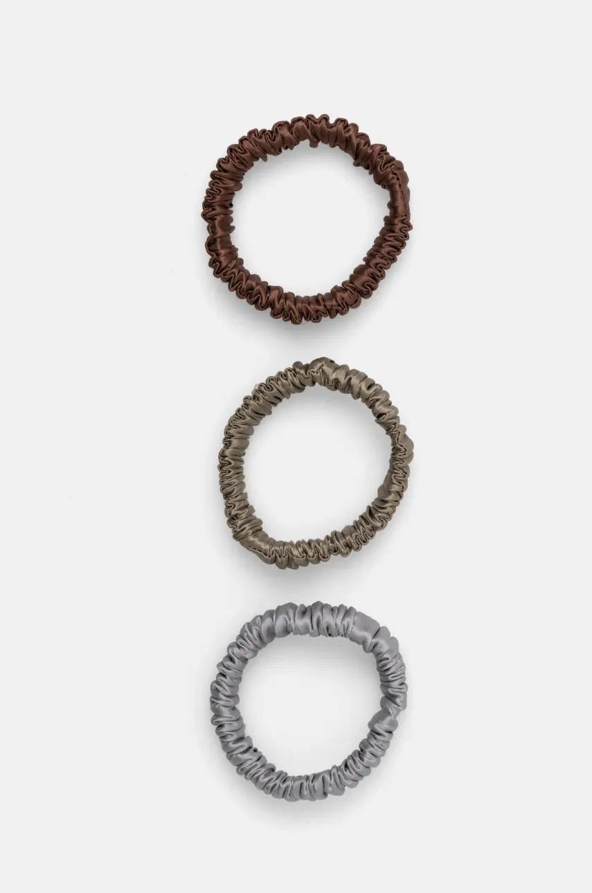 Шовкова гумка для волосся 3-pack 1