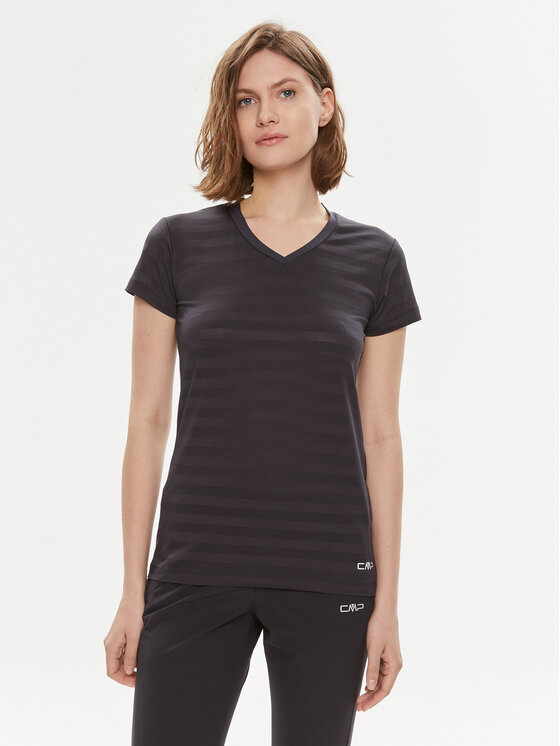 Технічна футболка 31T7666 Сірий Regular Fit