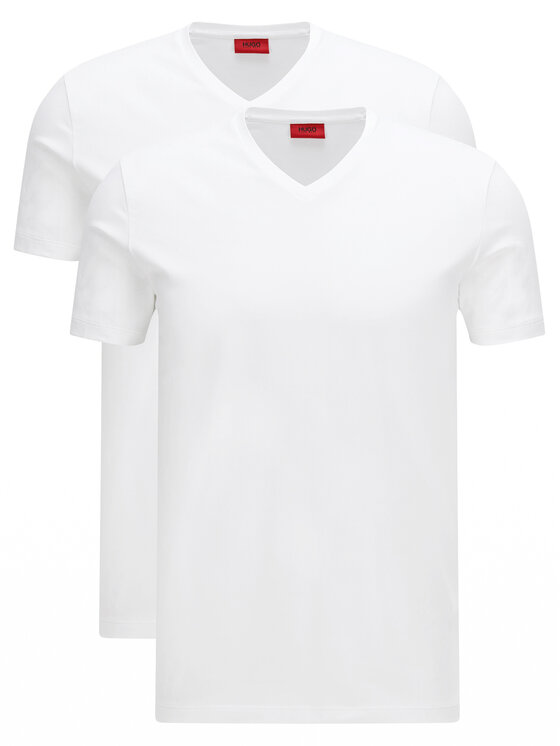 Hugo Набір з 2 футболок V 50325417 Білий Slim Fit
