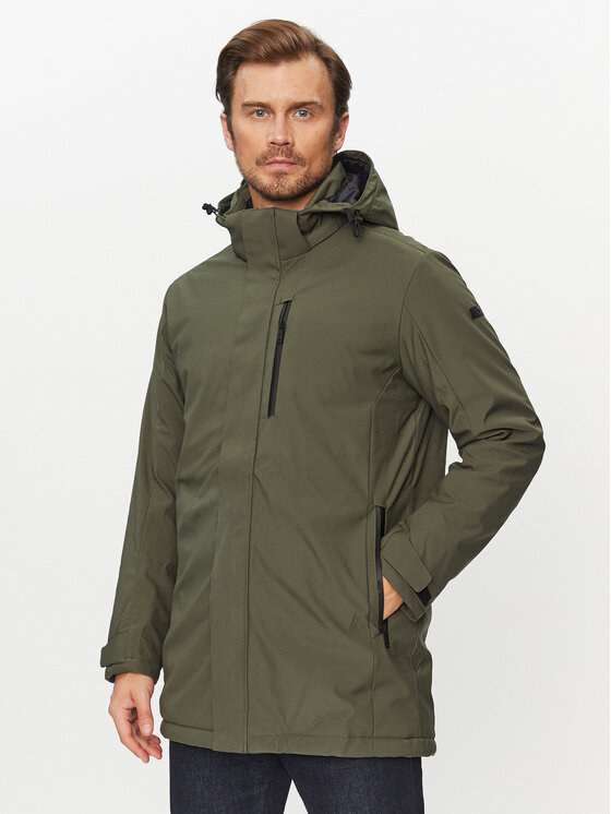 Куртка outdoor 33K3847 Хакі Regular Fit
