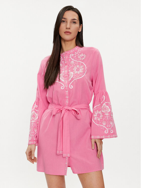 Пляжна сукня Everly Рожевий Regular Fit