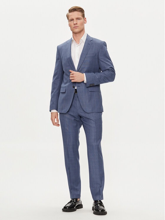 Boss Костюм H-Huge-2Pcs-224 50509502 Голубий Slim Fit