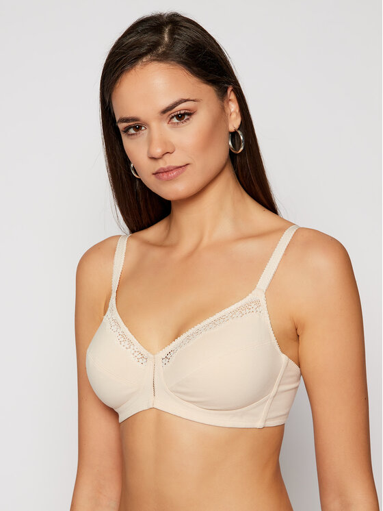Бюстгралтер без кісточок Cotton Beauty 10094814 Бежевий
