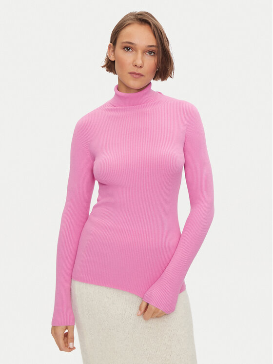 Гольф 3M0117 Рожевий Slim Fit