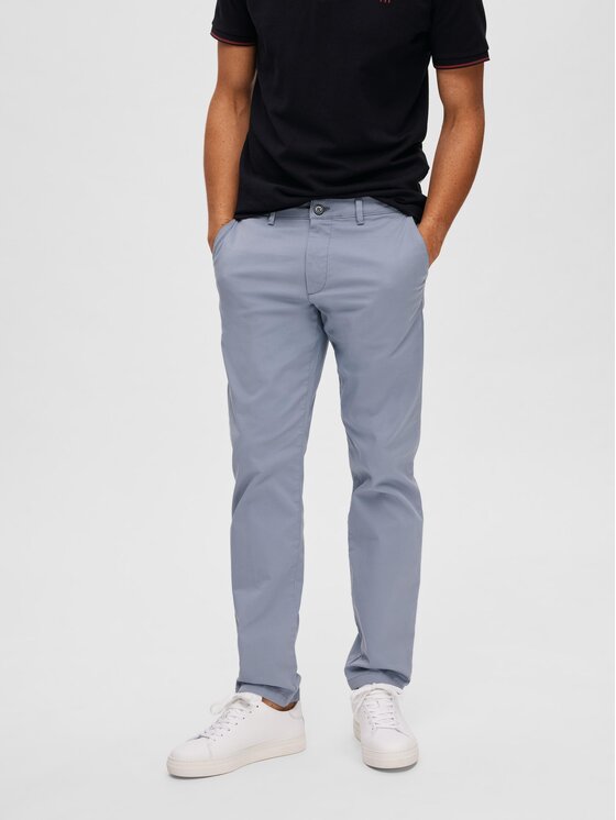 Чіноси New 16087663 Сірий Slim Fit