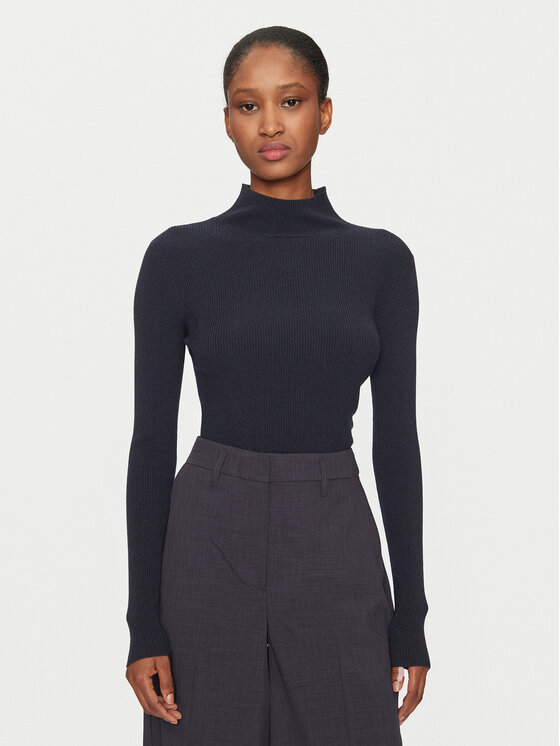 Гольф Zanzara 2425366052 Cиній Slim Fit