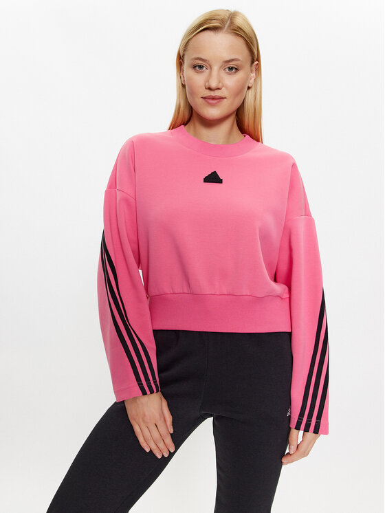 Світшот Future Icons 3-Stripes Sweatshirt IL3054 Рожевий Loose Fit